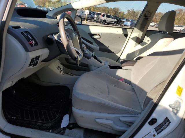 JTDKN3DU4A0147660 - 2010 TOYOTA PRIUS თეთრი ფოტო 7