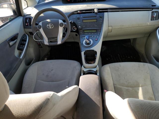 JTDKN3DU4A0147660 - 2010 TOYOTA PRIUS თეთრი ფოტო 8