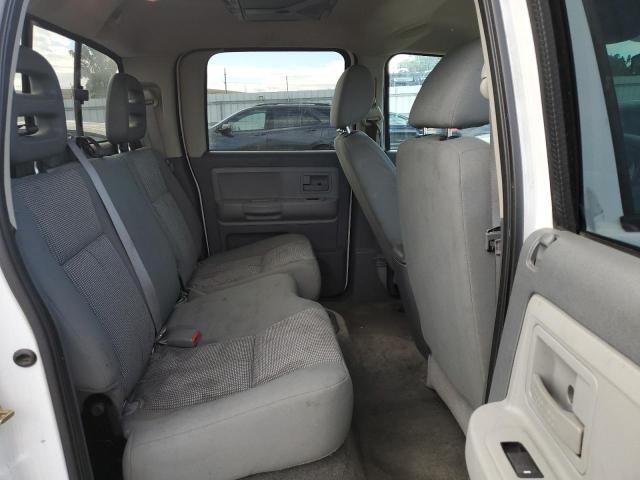 1D7HW48P57S151513 - 2007 DODGE DAKOTA QUAD SLT أبيض صورة 10