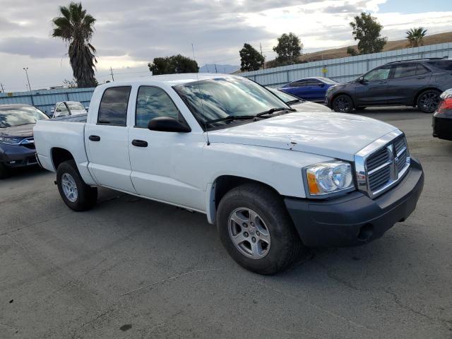 1D7HW48P57S151513 - 2007 DODGE DAKOTA QUAD SLT أبيض صورة 4