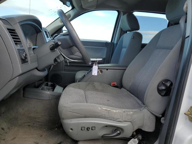 1D7HW48P57S151513 - 2007 DODGE DAKOTA QUAD SLT أبيض صورة 7