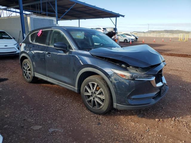 JM3KFBDL0H0129723 - 2017 MAZDA CX-5 GRAND TOURING BLUE photo 4