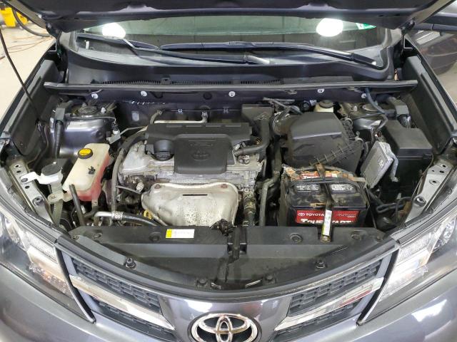 2T3RFREV1FW350319 - 2015 TOYOTA RAV4 XLE GRAY photo 12