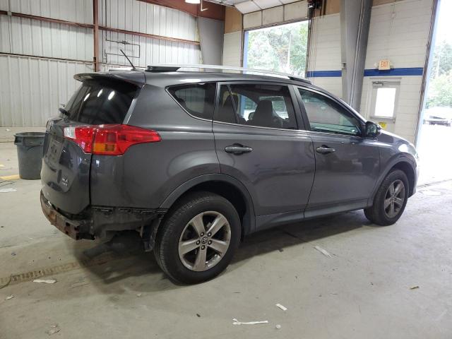 2T3RFREV1FW350319 - 2015 TOYOTA RAV4 XLE GRAY photo 3