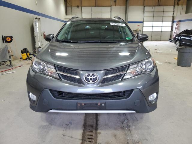 2T3RFREV1FW350319 - 2015 TOYOTA RAV4 XLE GRAY photo 5
