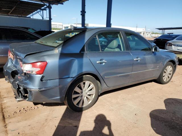 5NPEU46F29H547462 - 2009 HYUNDAI SONATA SE BLUE photo 3