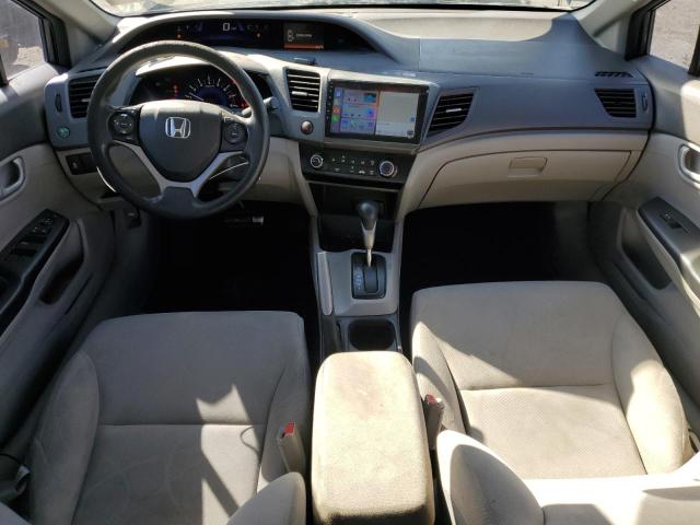 2HGFB2F57CH317410 - 2012 HONDA CIVIC LX GRAY photo 8