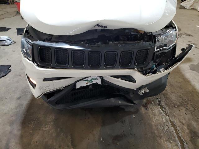 3C4NJDBB9KT839482 - 2019 JEEP COMPASS LATITUDE Білий фото 12