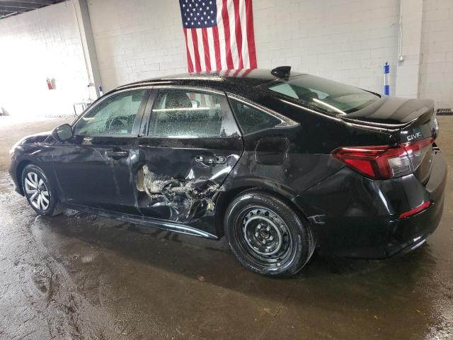 2HGFE2F24SH599761 - 2025 HONDA CIVIC LX Սև լուսանկար 2