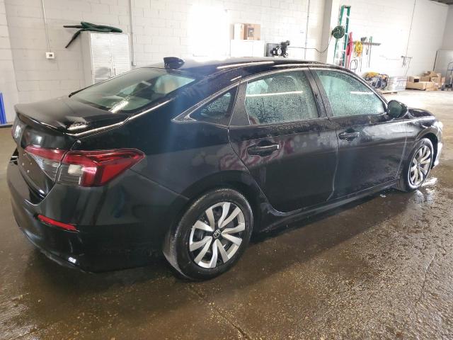 2HGFE2F24SH599761 - 2025 HONDA CIVIC LX Սև լուսանկար 3