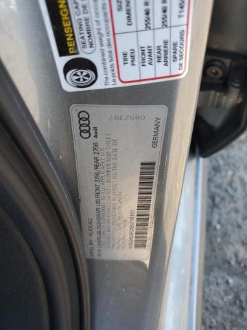 WAUHGAFCXEN114181 - 2014 AUDI A6 PRESTIGE Srebrny zdjęcie 12