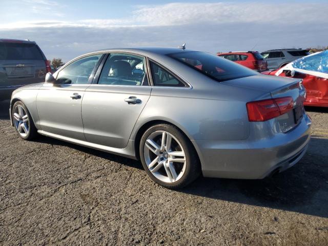 WAUHGAFCXEN114181 - 2014 AUDI A6 PRESTIGE Srebrny zdjęcie 2