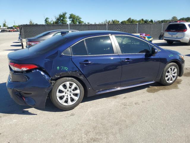 5YFEPMAE5NP321743 - 2022 TOYOTA COROLLA LE أزرق صورة 3
