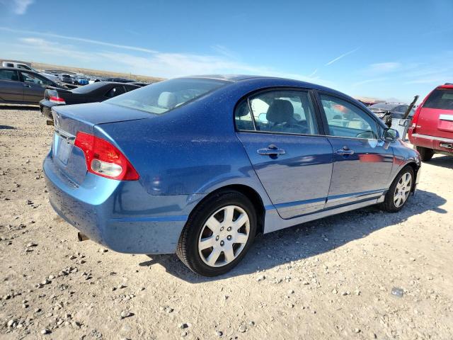 2HGFA16539H366870 - 2009 HONDA CIVIC LX 蓝色 照片 3