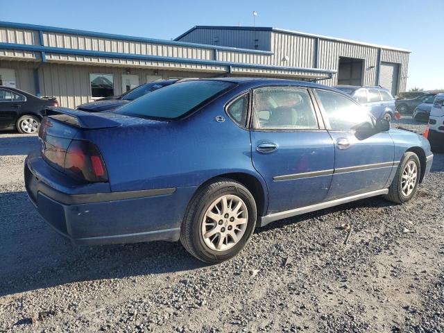 2G1WF52E259256323 - 2005 CHEVROLET IMPALA BLUE photo 3