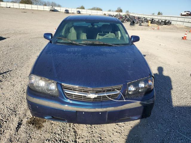 2G1WF52E259256323 - 2005 CHEVROLET IMPALA BLUE photo 5