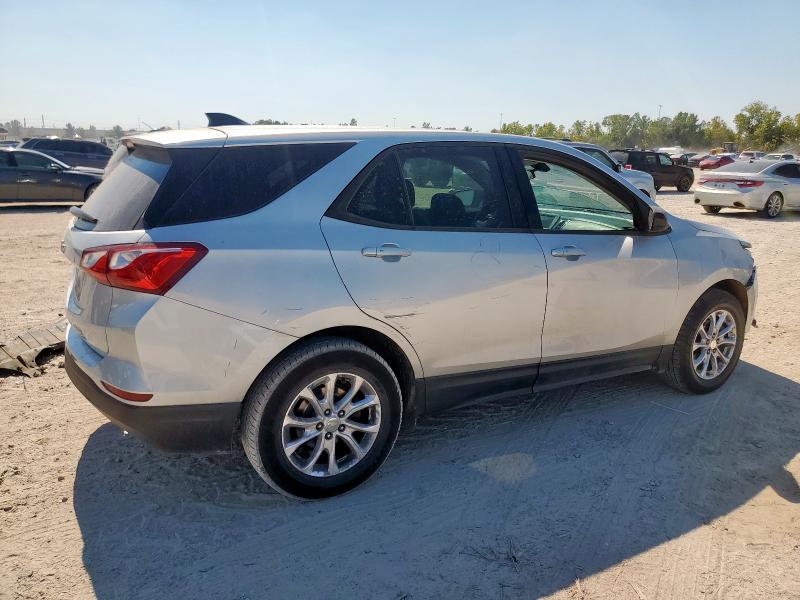 3GNAXHEV6KS570459 - 2019 CHEVROLET EQUINOX LS SILVER photo 3