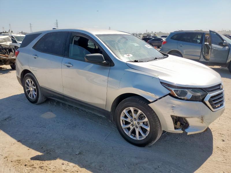 3GNAXHEV6KS570459 - 2019 CHEVROLET EQUINOX LS SILVER photo 4