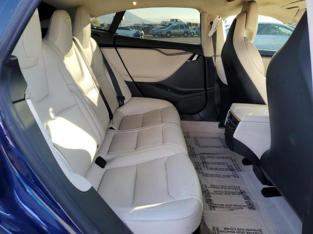 5YJSA1E22JF296101 - 2018 TESLA MODEL S BLUE photo 10