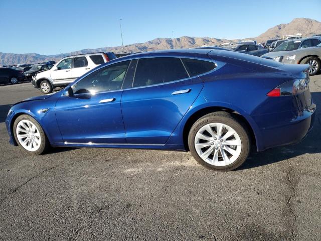 5YJSA1E22JF296101 - 2018 TESLA MODEL S BLUE photo 2