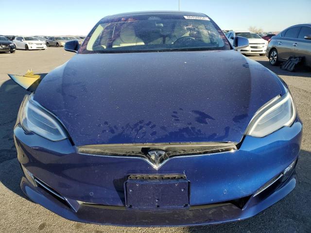 5YJSA1E22JF296101 - 2018 TESLA MODEL S BLUE photo 5