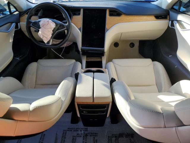 5YJSA1E22JF296101 - 2018 TESLA MODEL S BLUE photo 8