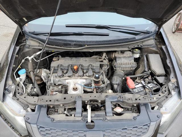 2HGFG3B57DH529514 - 2013 HONDA CIVIC LX ყავისფერი ფოტო 11