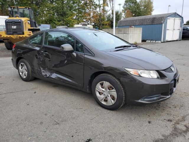 2HGFG3B57DH529514 - 2013 HONDA CIVIC LX ყავისფერი ფოტო 4