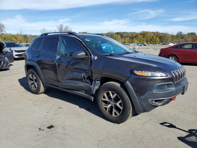 1C4PJMBS6EW182258 - 2014 JEEP CHEROKEE TRAILHAWK GRAY photo 4