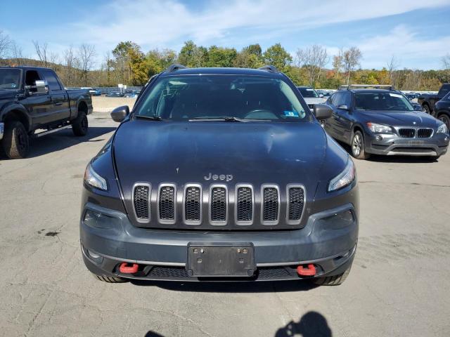 1C4PJMBS6EW182258 - 2014 JEEP CHEROKEE TRAILHAWK GRAY photo 5