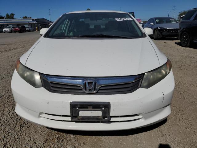 2HGFB2F68CH548843 - 2012 HONDA CIVIC HF WHITE photo 5