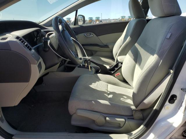 2HGFB2F68CH548843 - 2012 HONDA CIVIC HF WHITE photo 7