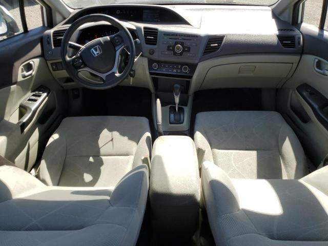 2HGFB2F68CH548843 - 2012 HONDA CIVIC HF WHITE photo 8