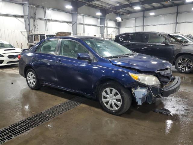 5YFBU4EE3BP001189 - 2011 TOYOTA COROLLA BASE BLUE photo 4