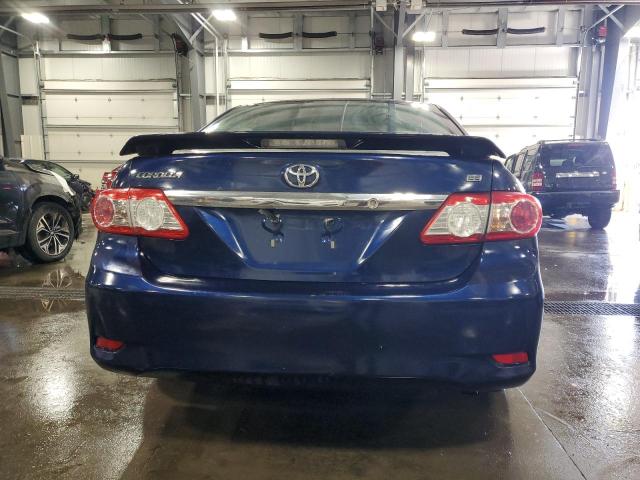 5YFBU4EE3BP001189 - 2011 TOYOTA COROLLA BASE BLUE photo 6