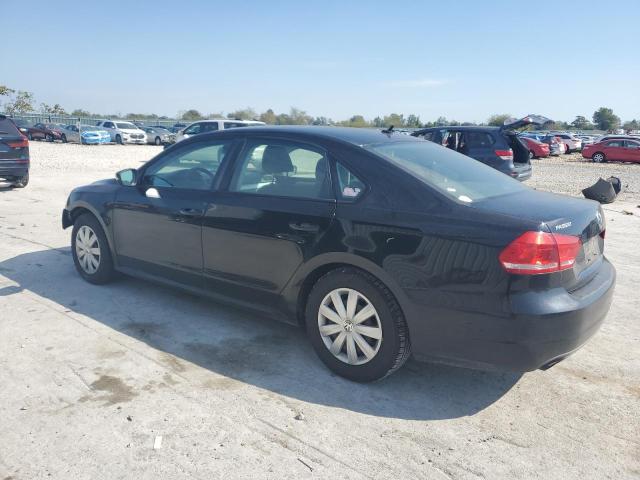 1VWAP7A33DC071521 - 2013 VOLKSWAGEN PASSAT S შავი ფოტო 2