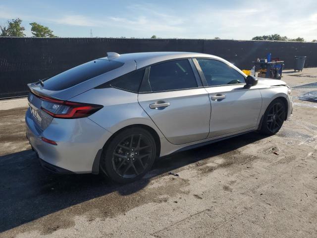 19XFL2H8XNE018933 - 2022 HONDA CIVIC SPORT SILVER photo 3
