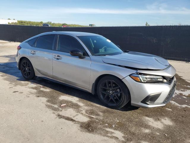 19XFL2H8XNE018933 - 2022 HONDA CIVIC SPORT SILVER photo 4
