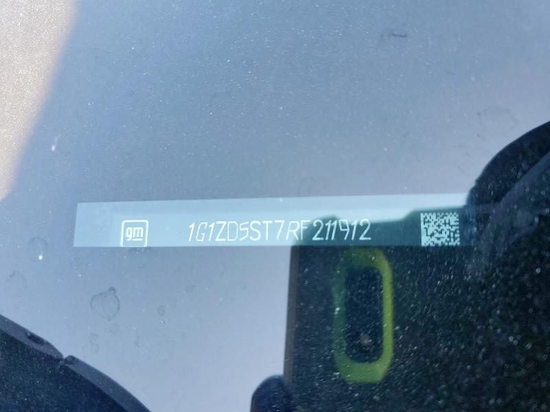 1G1ZD5ST7RF211912 - 2024 CHEVROLET MALIBU LT ლურჯი ფოტო 12