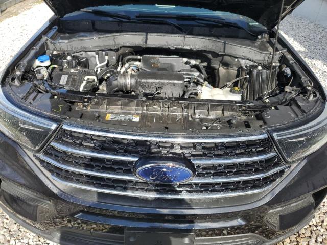 1FMSK8DH9LGB86209 - 2020 FORD EXPLORER XLT BLACK photo 12