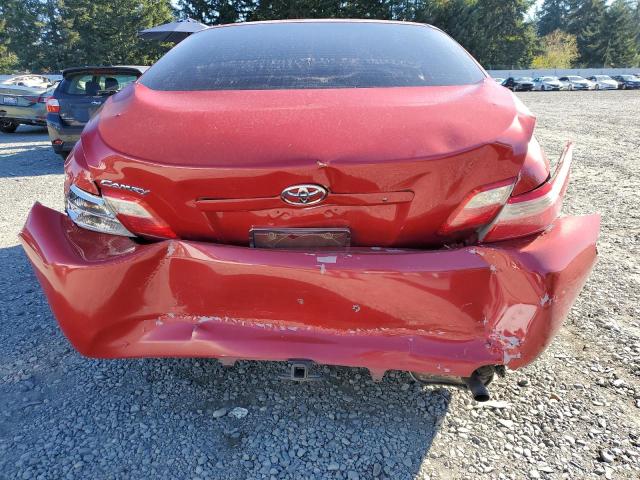 4T1BE46K19U318611 - 2009 TOYOTA CAMRY BASE RED photo 6
