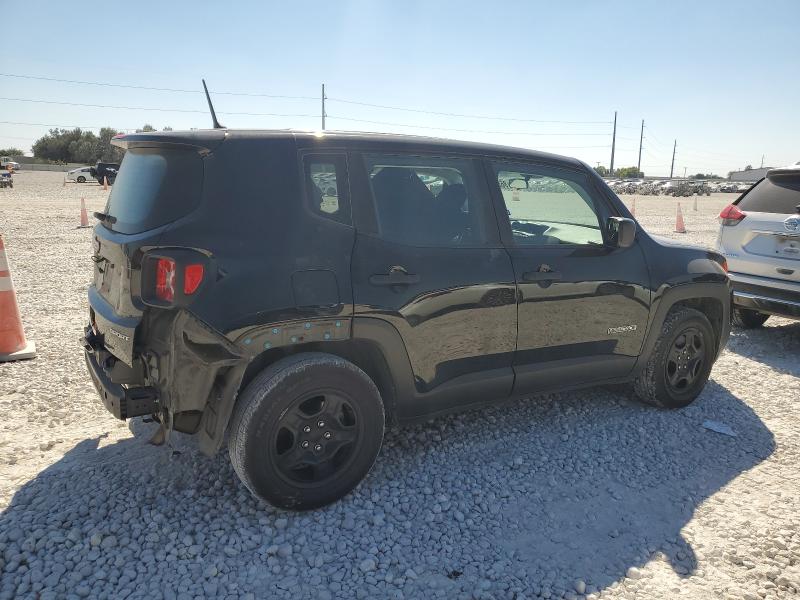 ZACCJAAB4JPG81260 - 2018 JEEP RENEGADE SPORT Schwarz Foto 3