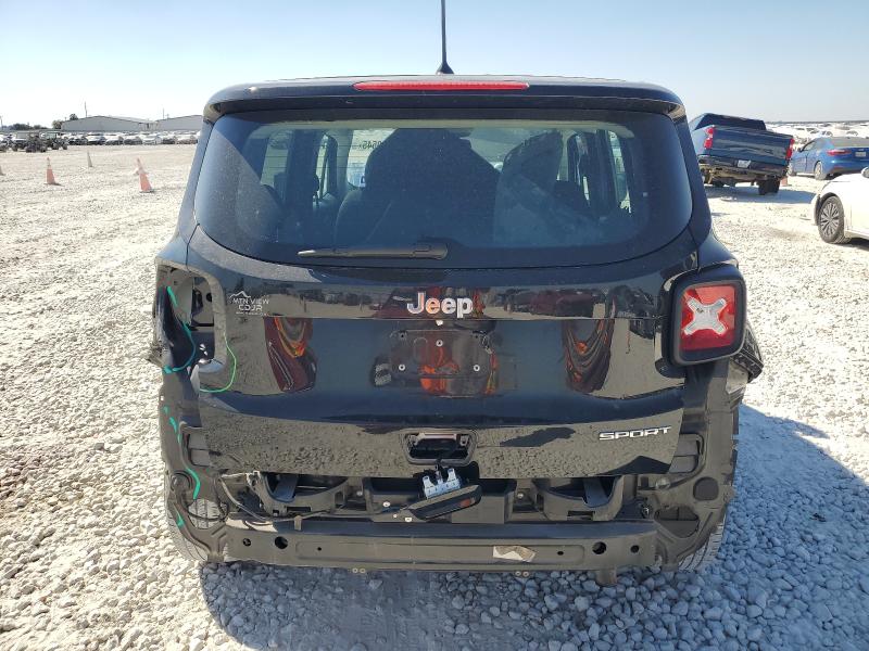 ZACCJAAB4JPG81260 - 2018 JEEP RENEGADE SPORT Schwarz Foto 6
