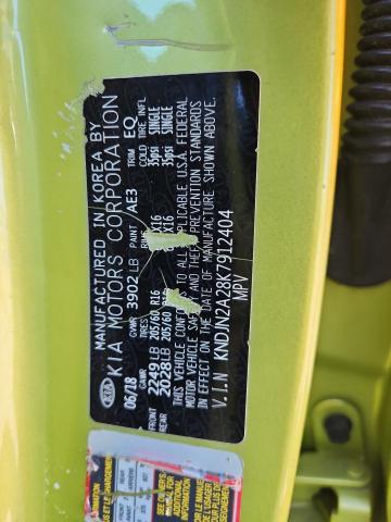 KNDJN2A28K7912404 - 2019 KIA SOUL Жасыл фото 14