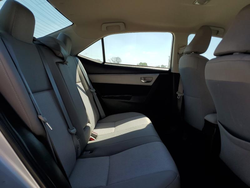 5YFBURHE4FP297287 - 2015 TOYOTA COROLLA L SILVER photo 10
