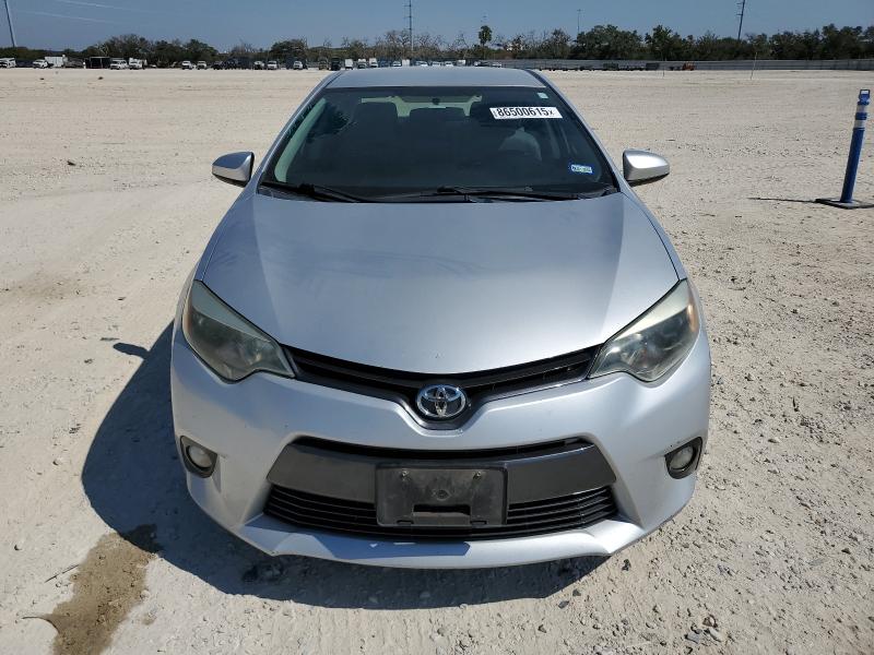 5YFBURHE4FP297287 - 2015 TOYOTA COROLLA L SILVER photo 5