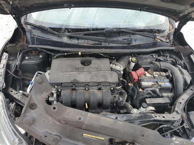 3N1AB7AP6HL712548 - 2017 NISSAN SENTRA S BLACK photo 11