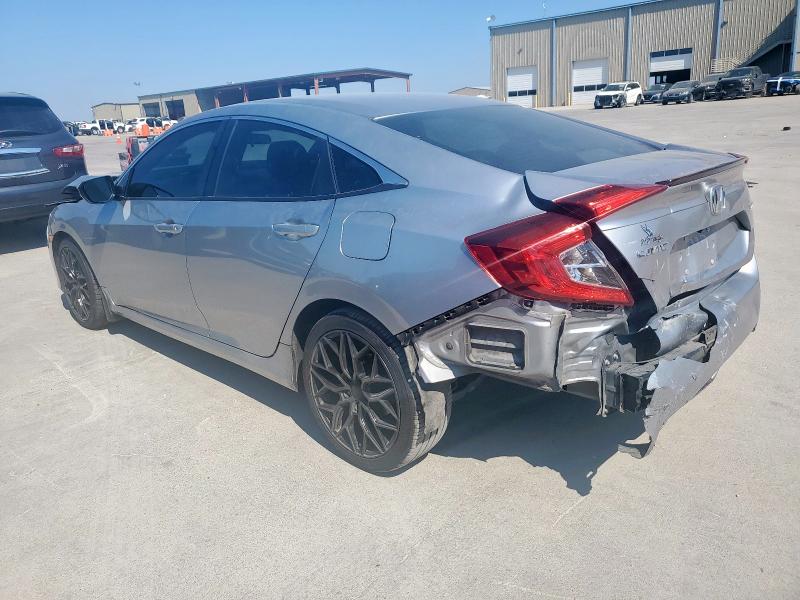 19XFC2F85KE033094 - 2019 HONDA CIVIC SPORT SILVER photo 2
