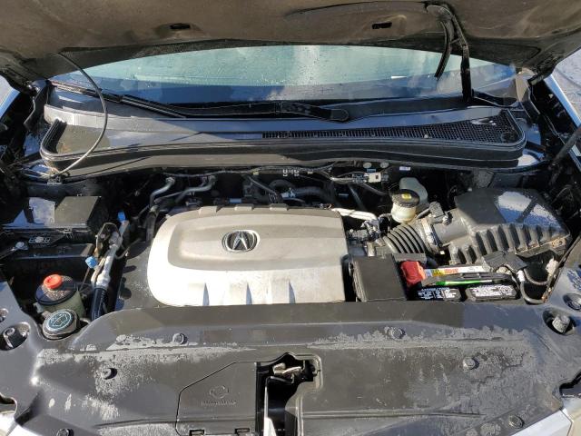 2HNYD2H6XAH523609 - 2010 ACURA MDX TECHNOLOGY შავი ფოტო 12