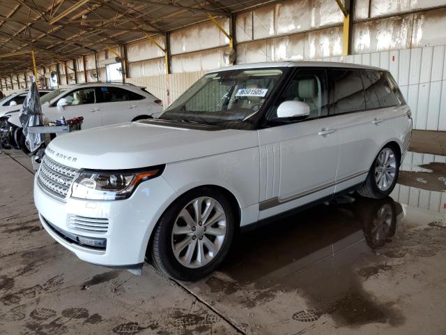 2016 LAND ROVER RANGE ROVE HSE, 